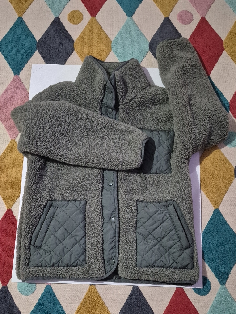 Bagatelle Collection Sherpa Teddy Jacket - Picture 1 of 8
